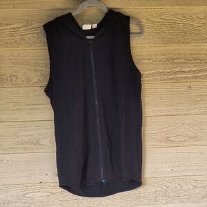 Chico's Zenergy Hooded Zipper Vest